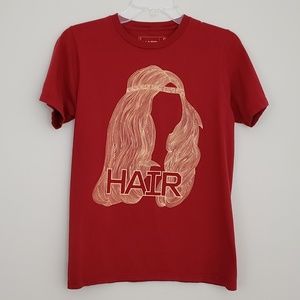 Creative Goods Hair Hippie Boho Tee Small